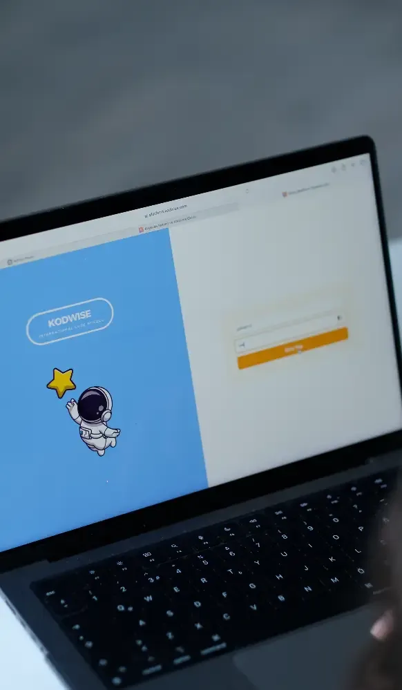 Student presenting their Unity project